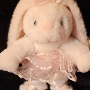 Anco Vintage 1986 Ballerina Bunny Plush In Pink TUTU